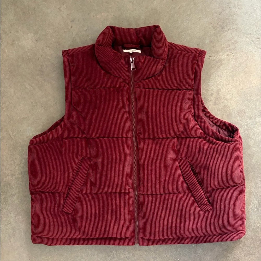 Maurices Corduroy Puffer Vest